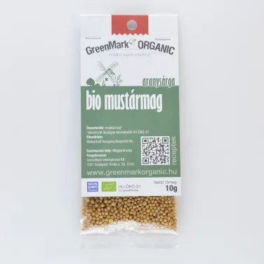 bio Mustármag, aranysárga, 10 g